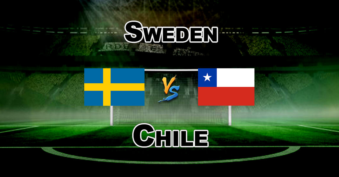 Sweden vs Cile international Friendly