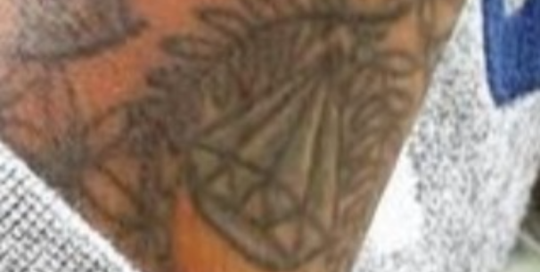 Suryakumar Yadav diamond tattoo